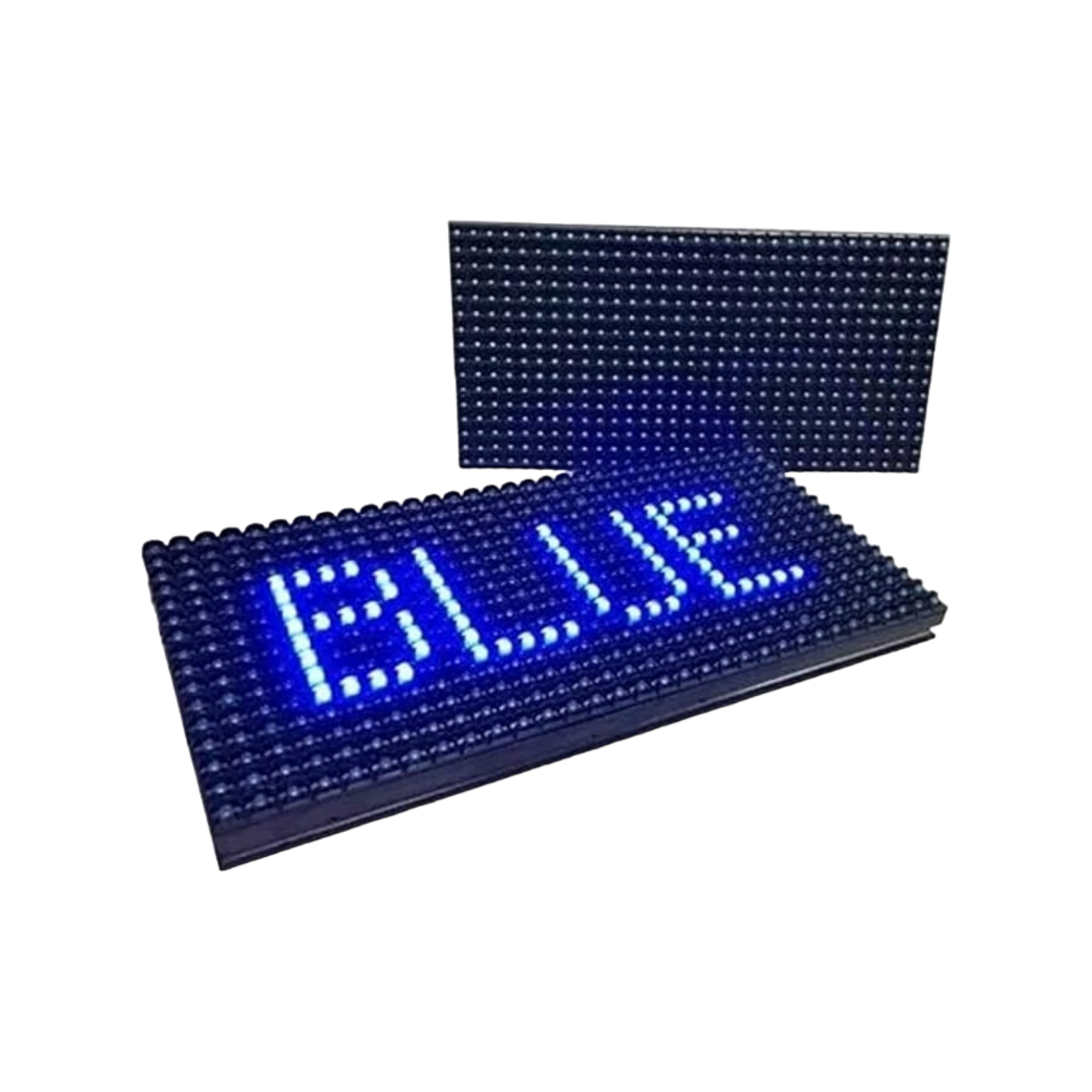 LED dot matrix panel 32x16cm P10 HUB12 DIP