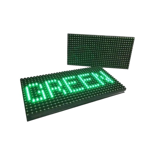 LED dot matrix panel 32x16cm P10 HUB12 DIP