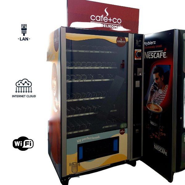 Ecran de distribution automatique, solutions publicitaires pour les distributeurs automatiques