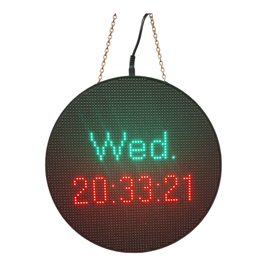 SMART display for doors, interiors and shop windows. P4 26cm