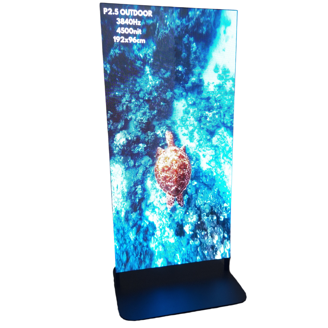 PÓSTER LED MEDIA PARED exterior 192x96cm alto brillo