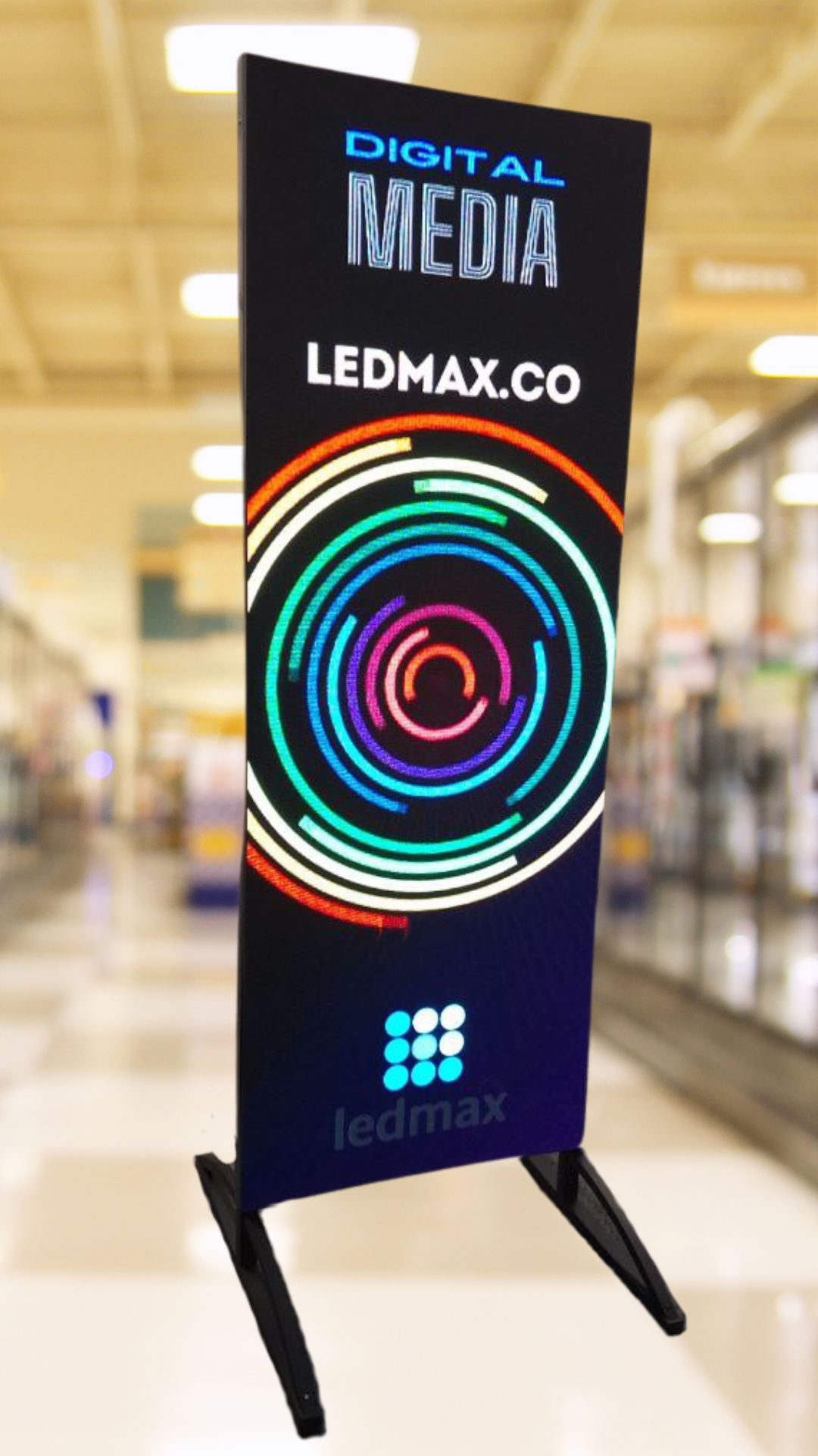 LED POSTER MEDIA WALL Indoor 176x64cm