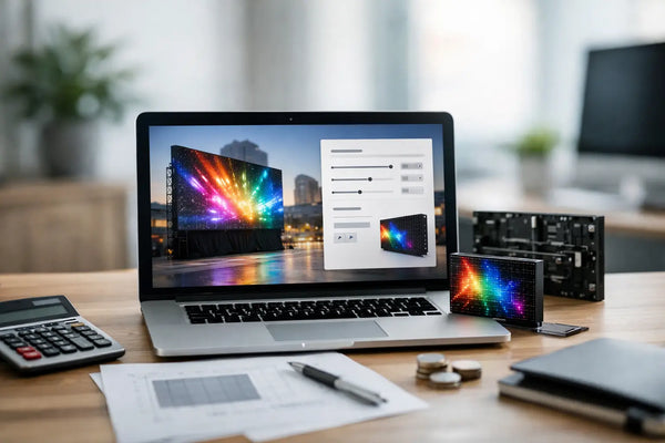 Wycena ekranu LED online - od czego zależy