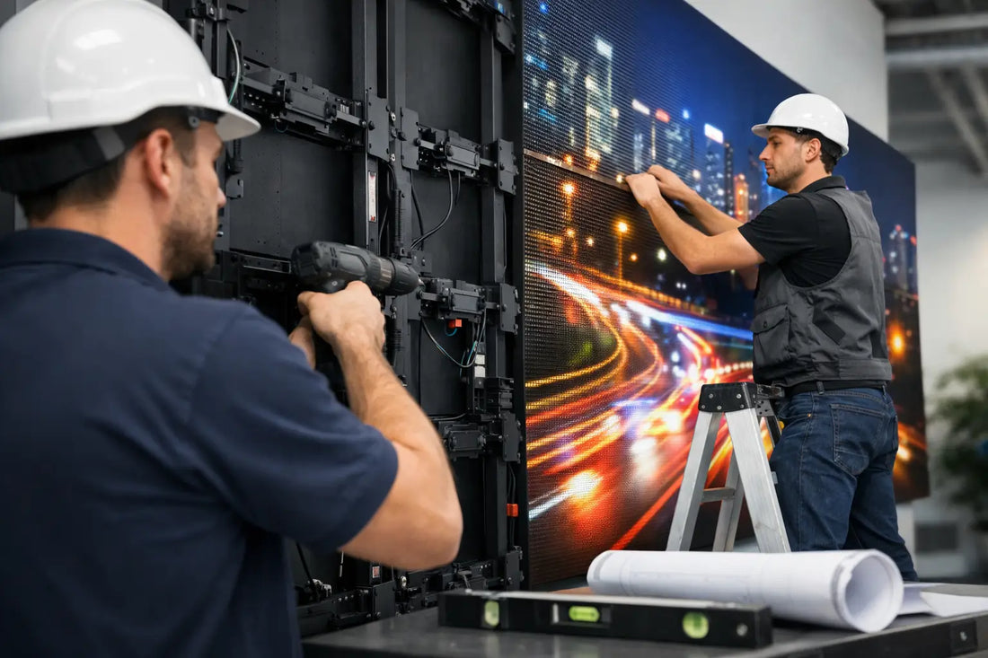 Jak zamontować ekran LED bez błędów instalacyjnych