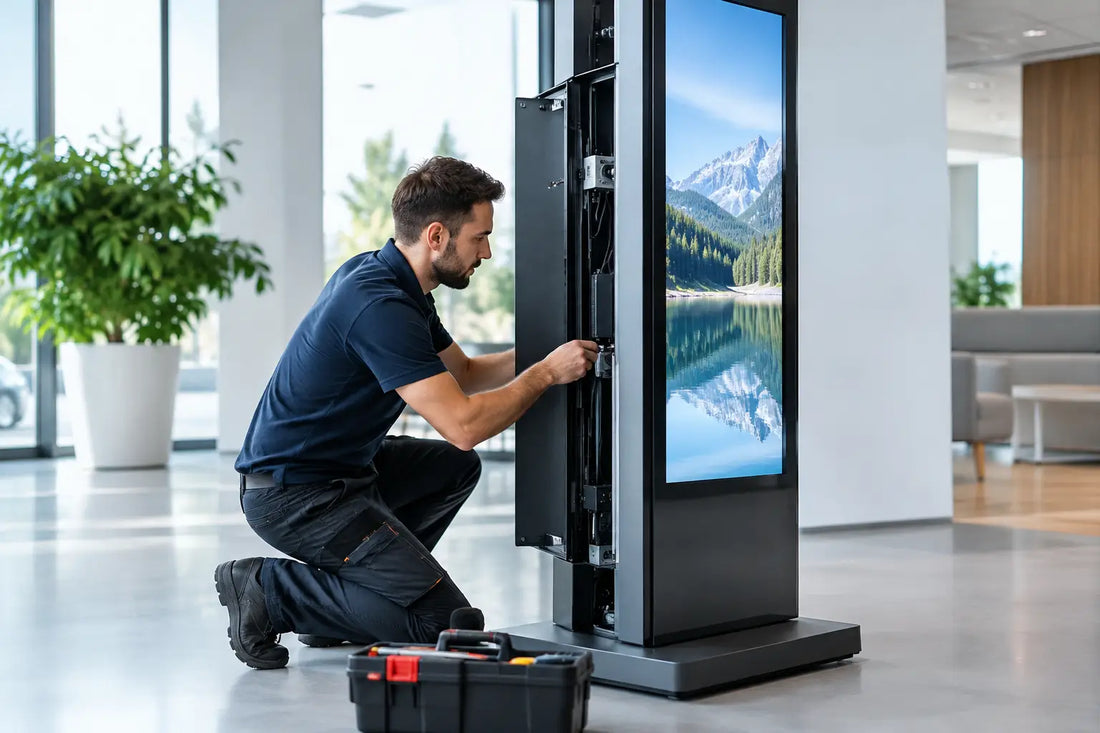 Instalacja totemu cyfrowego krok po kroku