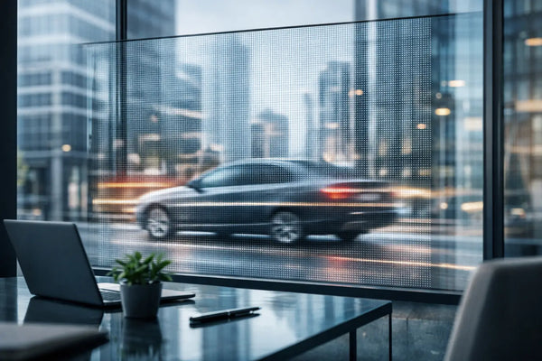 Transparentny ekran LED do szyby - jak wybrać