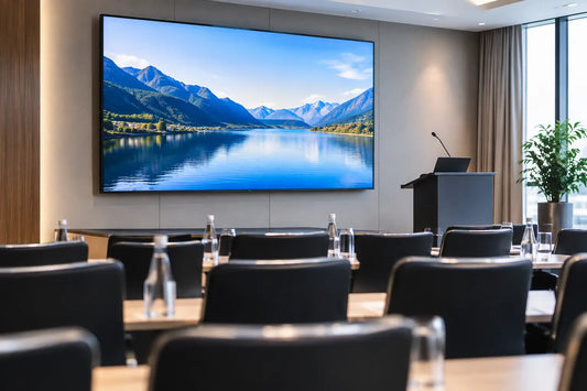 Monitory LED do konferencji - dobór i konfiguracja