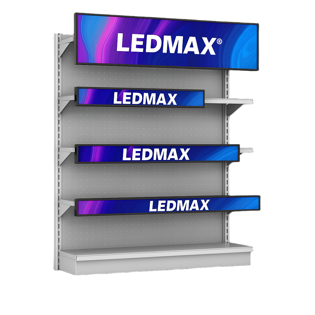 LED Shelf Display for Retail Stores