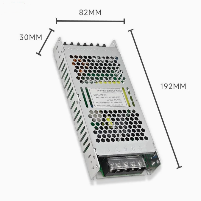 Zdroj Ledmax pro 5V 60A 300W slim 