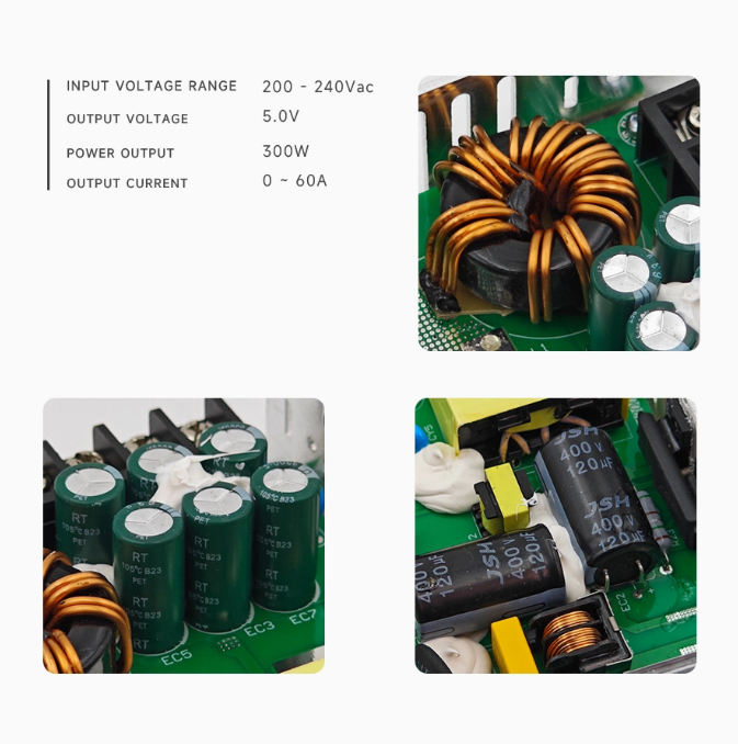 Zdroj Ledmax pro 5V 60A 300W slim 