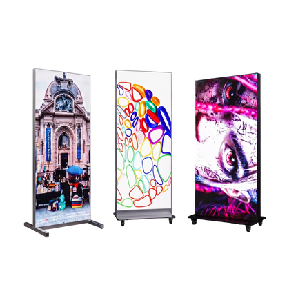LED POSTER TOTEM wewnętrzny