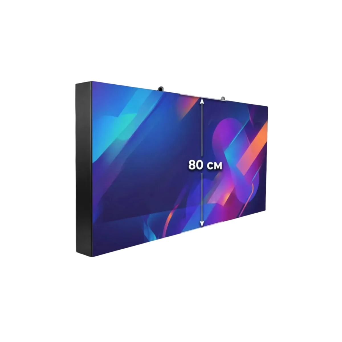 Ekran reklama LED Premium zewnętrzny wysokość 80cm