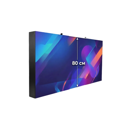 Ekran reklama LED Premium zewnętrzny wysokość 80cm