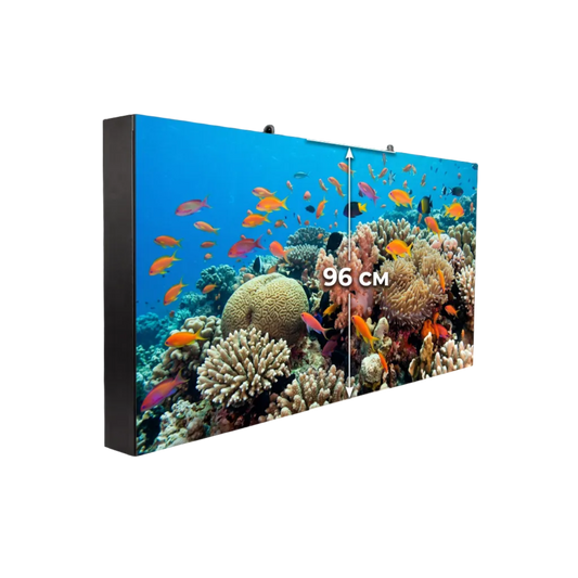 Ekran reklama LED Premium zewnętrzny wysokość 96cm