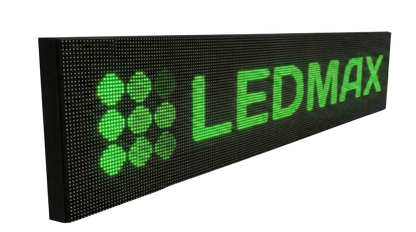 Wyświetlacz LED P10 Mono tekstowo-graficzny zewnętrzny, wysokość 32 cm