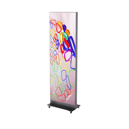 LED POSTER TOTEM "SPLIT" cVERSIUNE EXTENSIBILĂ