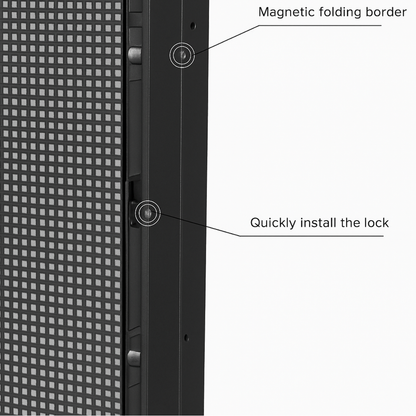 LED POSTER TOTEM "SPLIT" VERSIONE ESPANDIBILE