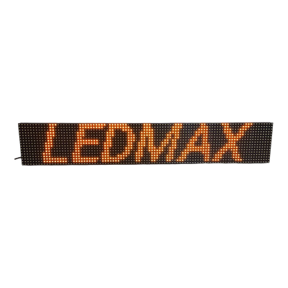 LED advertising display 16x64cm outdoor 