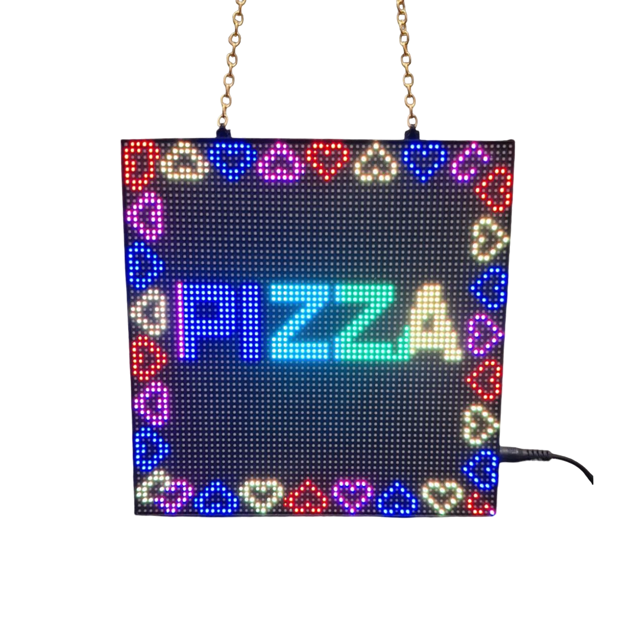 SMART display for doors, interiors and shop windows. P3 20x20cm 