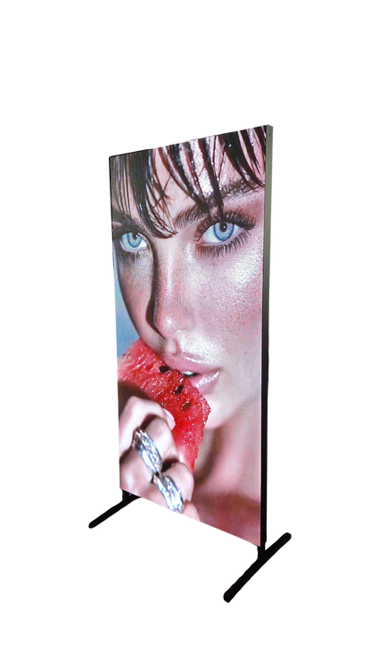 LED POSTER MEDIA WALL utilisation à l'intérieur 192x96cm